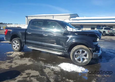 2022 Ford F150 Supercrew из США, поврежденный, VIN 1FTFW1E52NKD95586